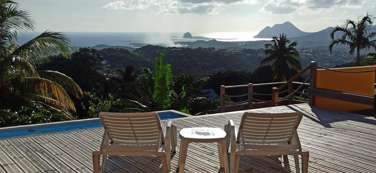 Villa Cosaroe 6-14 Pers Piscine Et Superbe Vue Mer Panoramique Riviere-Salee المظهر الخارجي الصورة
