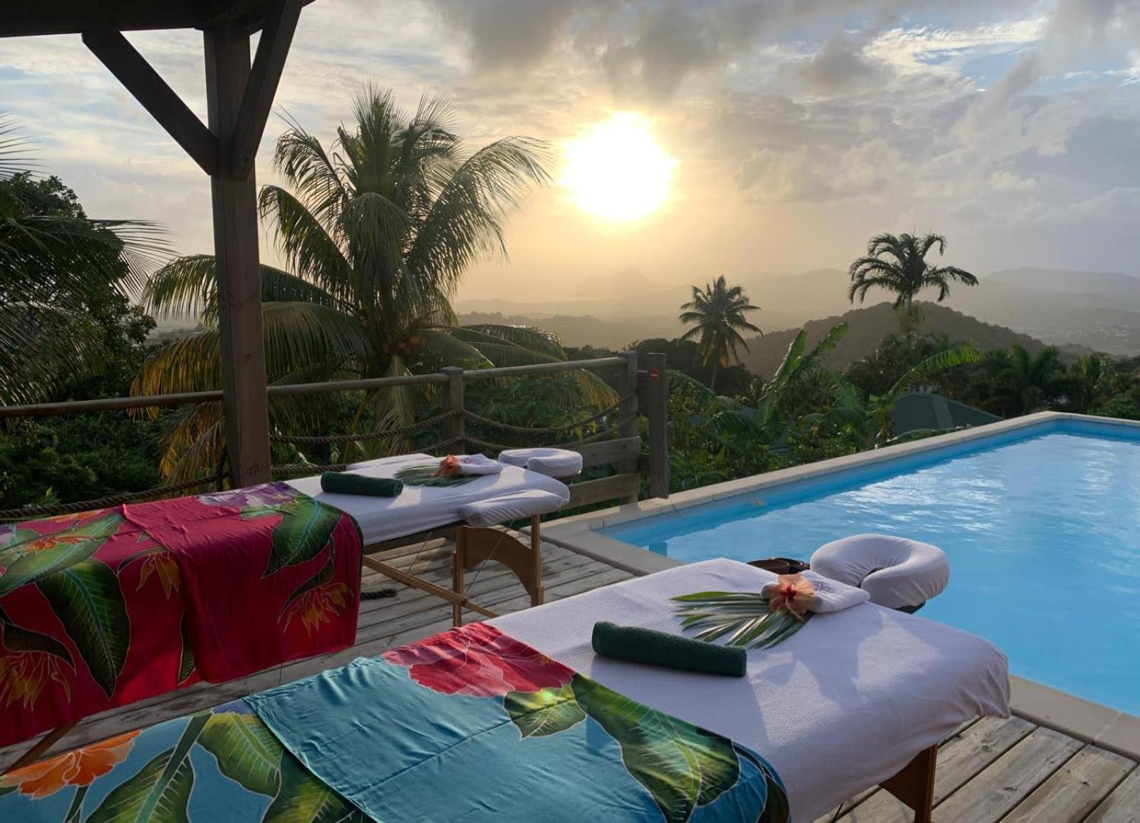 Villa Cosaroe 6-14 Pers Piscine Et Superbe Vue Mer Panoramique Riviere-Salee المظهر الخارجي الصورة