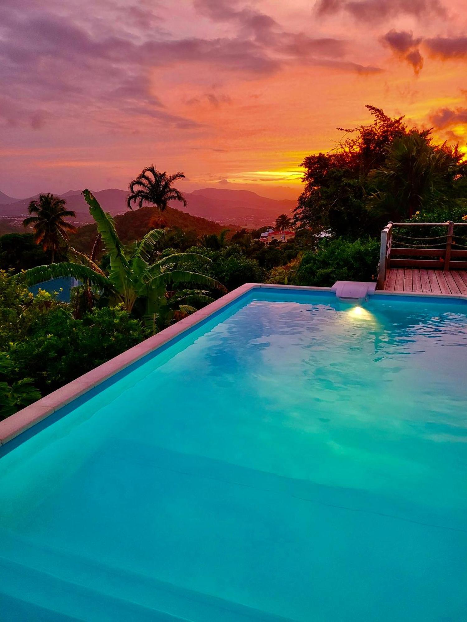 Villa Cosaroe 6-14 Pers Piscine Et Superbe Vue Mer Panoramique Riviere-Salee المظهر الخارجي الصورة