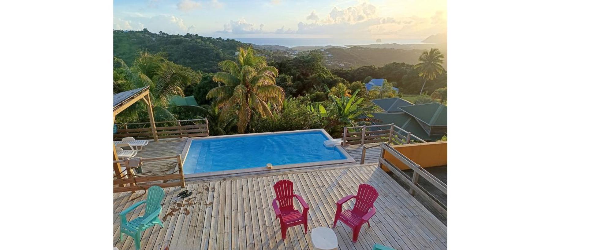 Villa Cosaroe 6-14 Pers Piscine Et Superbe Vue Mer Panoramique Riviere-Salee المظهر الخارجي الصورة