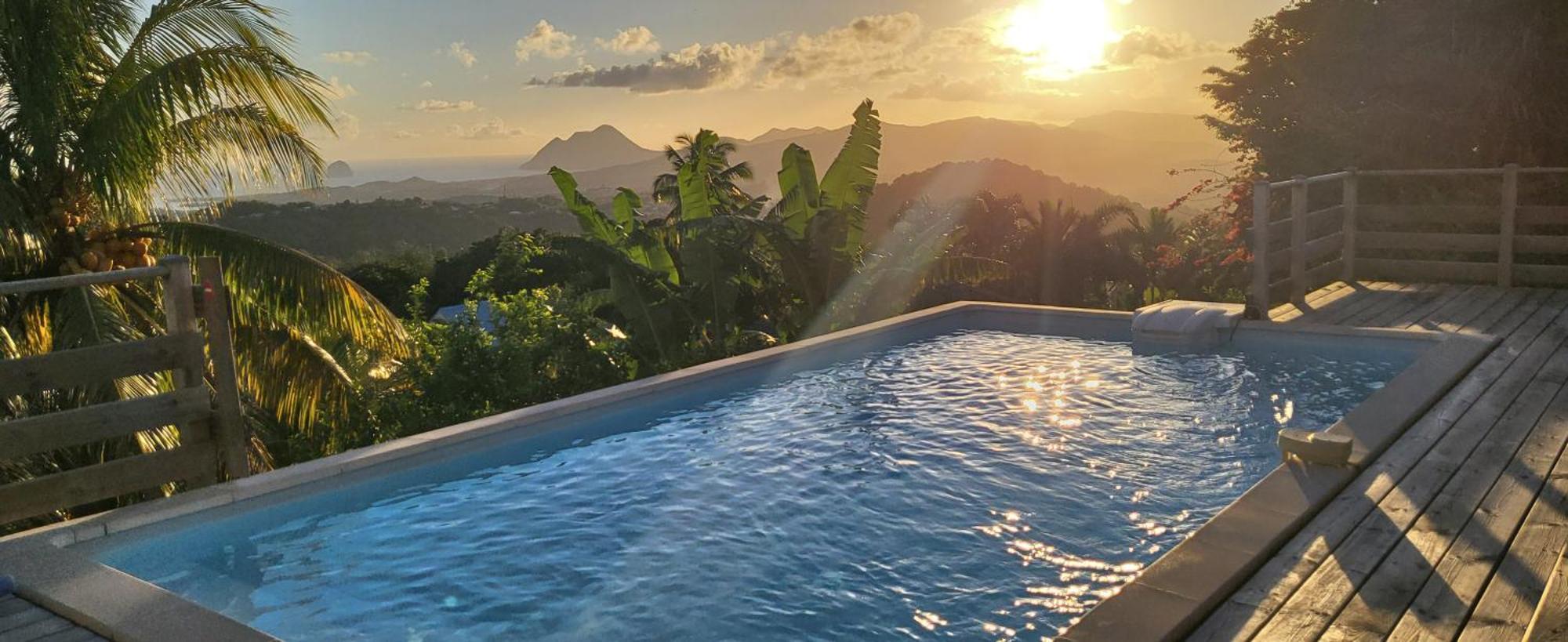 Villa Cosaroe 6-14 Pers Piscine Et Superbe Vue Mer Panoramique Riviere-Salee المظهر الخارجي الصورة