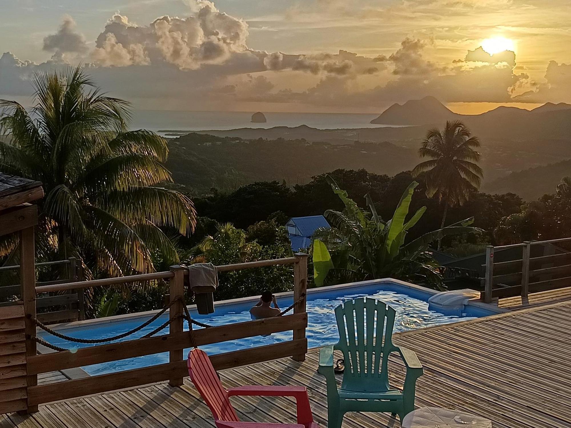 Villa Cosaroe 6-14 Pers Piscine Et Superbe Vue Mer Panoramique Riviere-Salee المظهر الخارجي الصورة